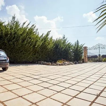 Siciliana Con Piscina E Vista Panoramica Sul Mare